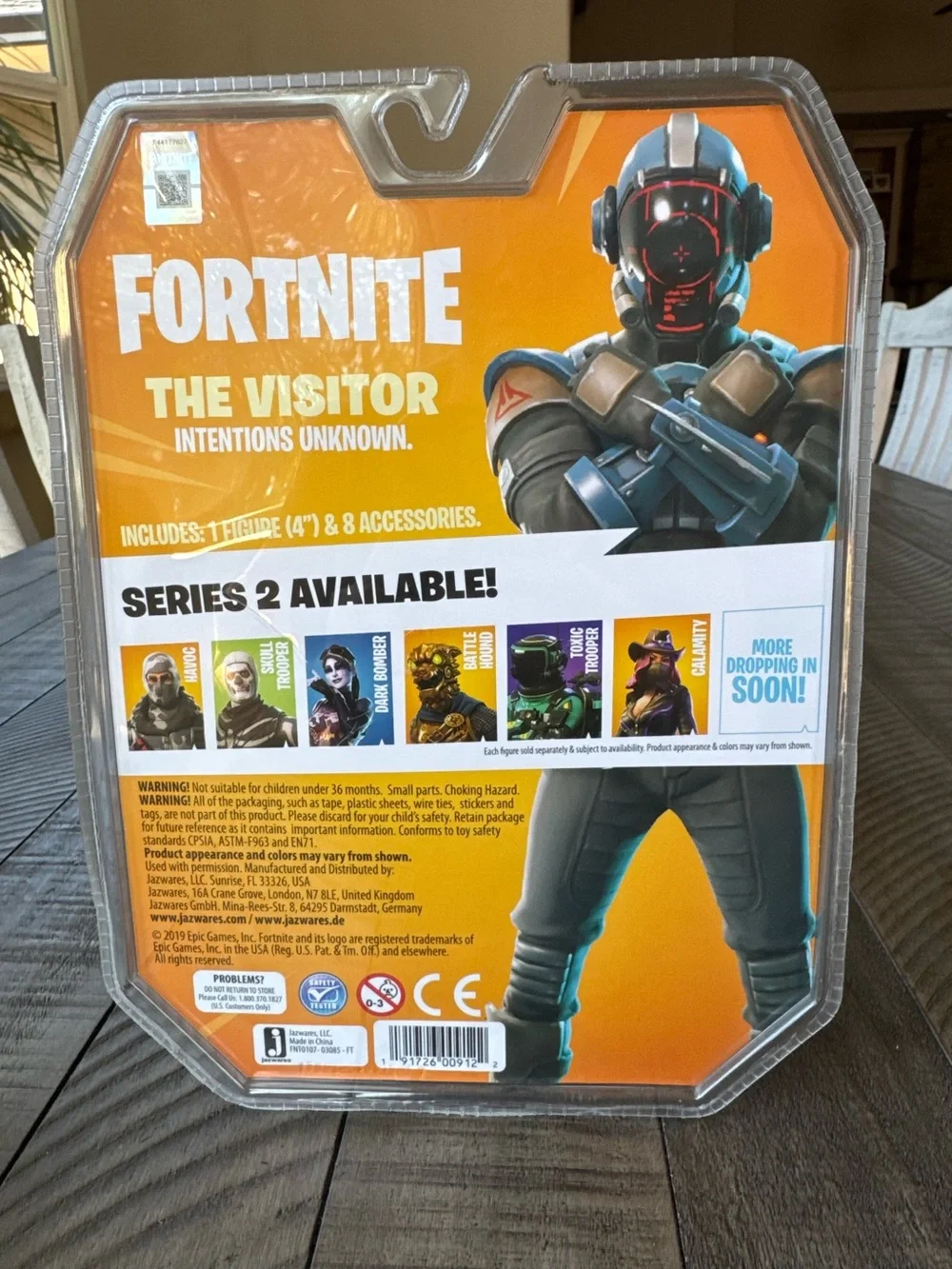 Fortnite Early Game Survival Kit - The Visitor Action Figure Playset (NIB)